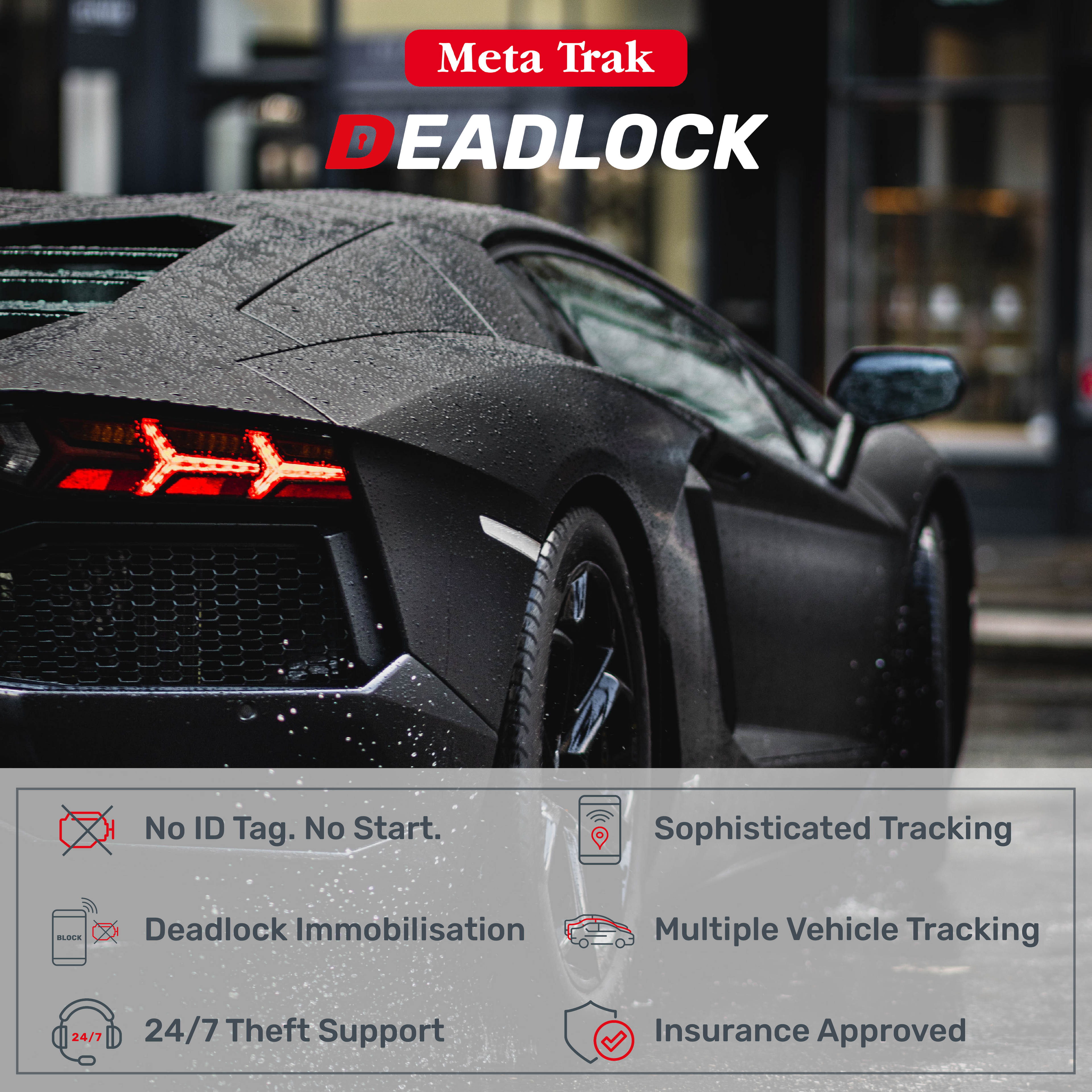 MetaTrak S5 Deadlock image describing the features