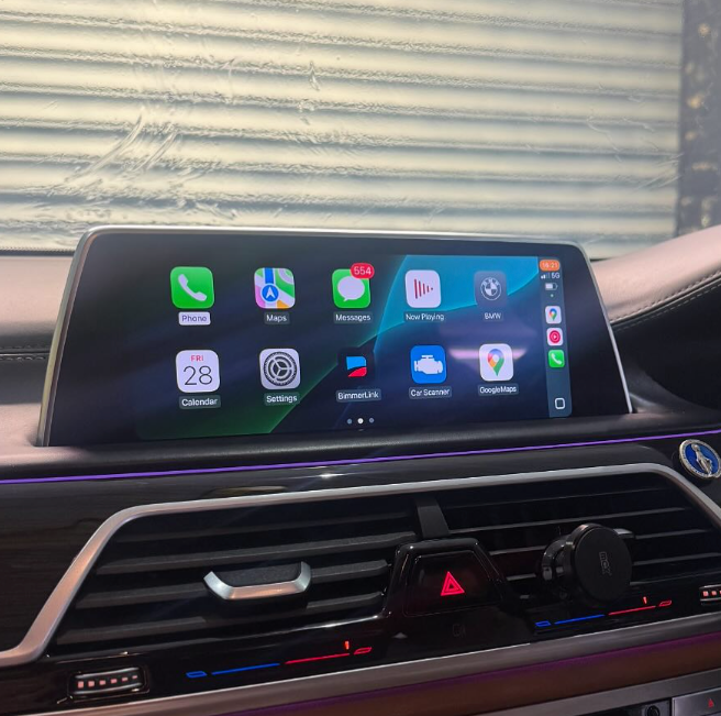 BMW NBT EVO CarPlay Activation Full Screen